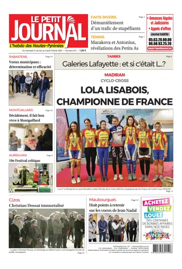 Le Petit Journal - L’hebdo des Hautes-Pyrénées - 01 févr. 2024