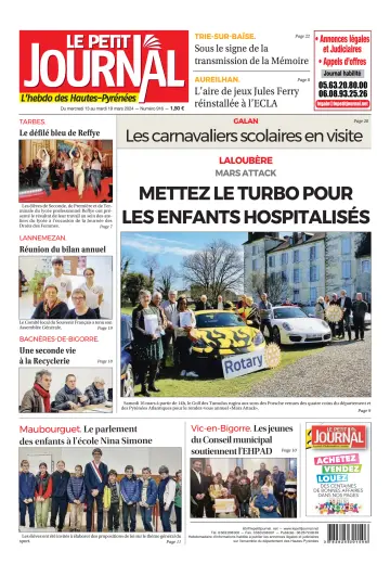 Le Petit Journal - L’hebdo des Hautes-Pyrénées - 14 März 2024