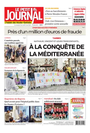 Le Petit Journal - L’hebdo des Hautes-Pyrénées - 11 Apr. 2024
