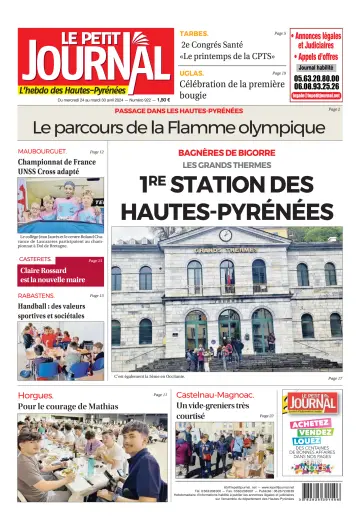 Le Petit Journal - L’hebdo des Hautes-Pyrénées - 25 Nis 2024