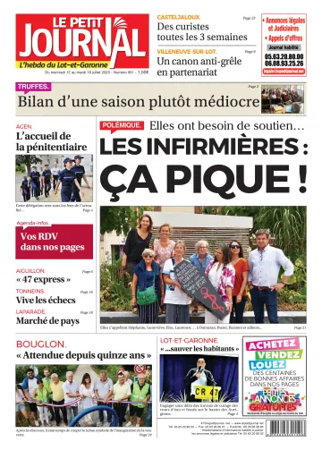 Le Petit Journal - L'hebdo du Lot-et-Garonne - 11 Jul 2023