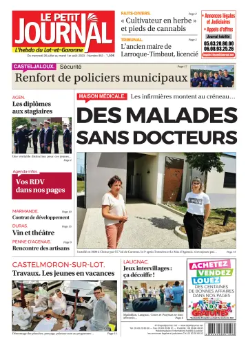 Le Petit Journal - L'hebdo du Lot-et-Garonne - 25 Jul 2023