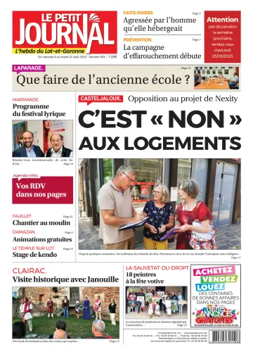 Le Petit Journal - L'hebdo du Lot-et-Garonne - 8 Aug 2023