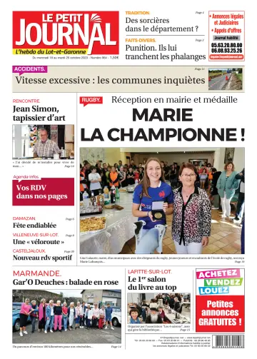 Le Petit Journal - L'hebdo du Lot-et-Garonne - 17 Oct 2023