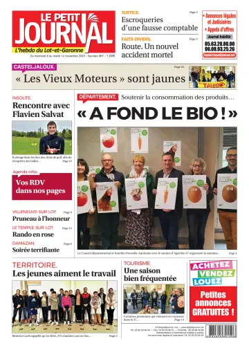 Le Petit Journal - L'hebdo du Lot-et-Garonne - 7 Nov 2023