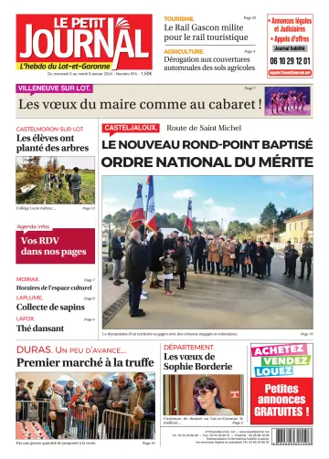 Le Petit Journal - L'hebdo du Lot-et-Garonne - 2 Jan 2024