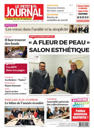 Le Petit Journal - L'hebdo du Lot-et-Garonne - 16 Jan 2024