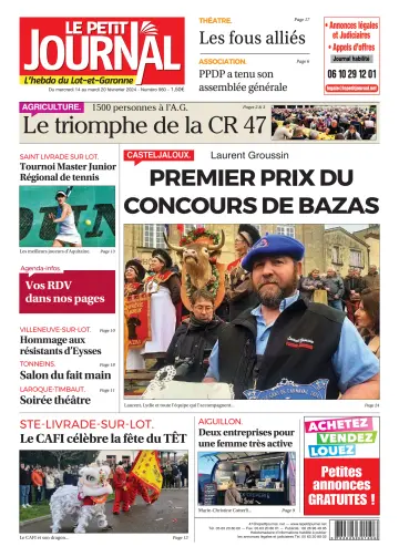Le Petit Journal - L'hebdo du Lot-et-Garonne - 13 Feb 2024