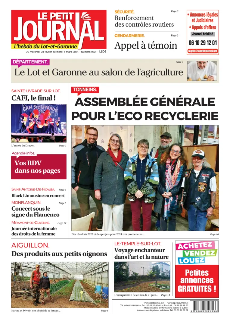 Le Petit Journal - L'hebdo du Lot-et-Garonne