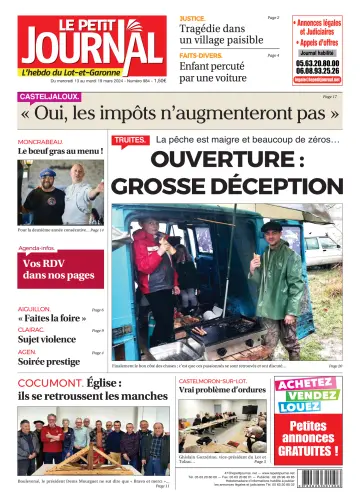 Le Petit Journal - L'hebdo du Lot-et-Garonne - 12 Maw 2024