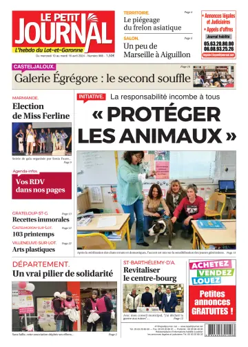 Le Petit Journal - L'hebdo du Lot-et-Garonne - 09 Apr. 2024