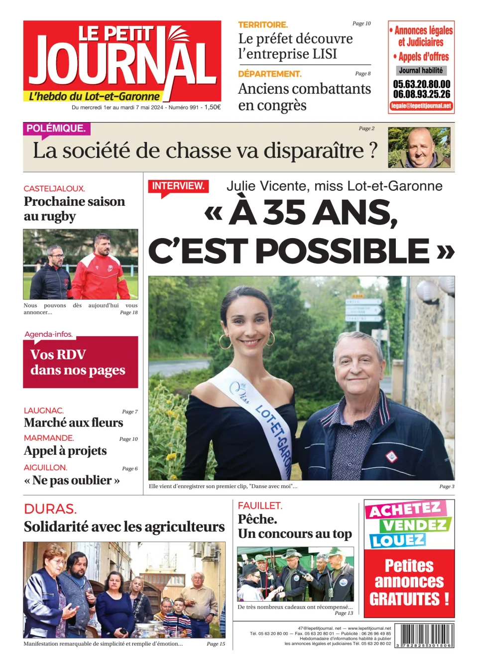Le Petit Journal - L'hebdo du Lot-et-Garonne