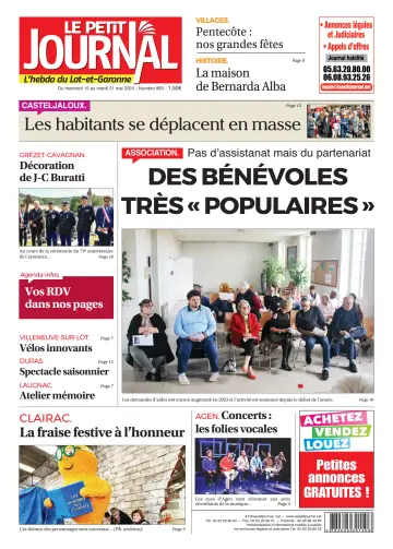 Le Petit Journal - L'hebdo du Lot-et-Garonne - 14 May 2024