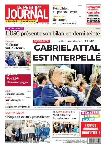 Le Petit Journal - L'hebdo du Lot-et-Garonne - 4 Jun 2024
