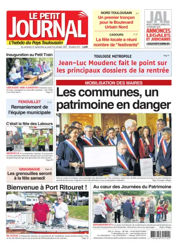 Le Petit Journal - L'hebdo du Pays Toulousain - 25 Sep 2015
