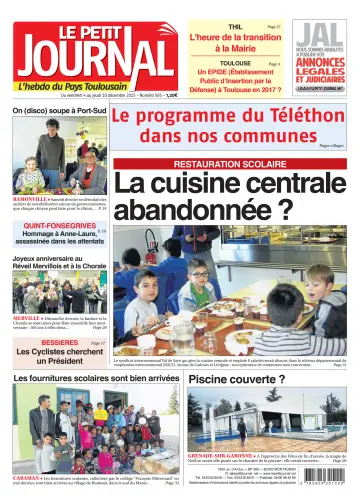 Le Petit Journal - L'hebdo du Pays Toulousain - 4 Dec 2015