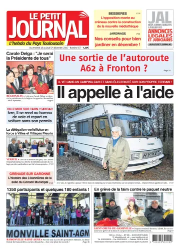 Le Petit Journal - L'hebdo du Pays Toulousain - 18 Dec 2015