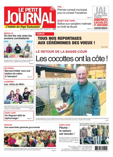 Le Petit Journal - L'hebdo du Pays Toulousain - 15 Jan 2016