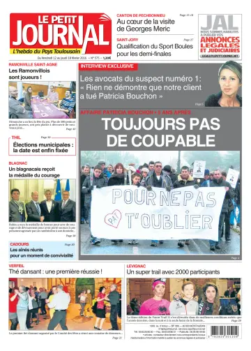 Le Petit Journal - L'hebdo du Pays Toulousain - 12 Feb 2016