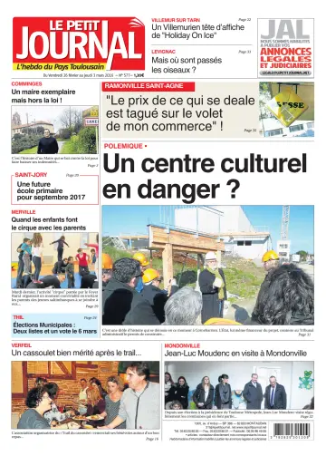 Le Petit Journal - L'hebdo du Pays Toulousain - 26 Feb 2016