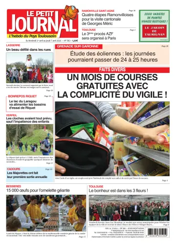 Le Petit Journal - L'hebdo du Pays Toulousain - 1 Apr 2016