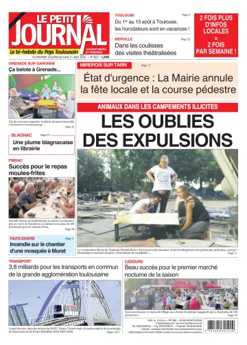 Le Petit Journal - L'hebdo du Pays Toulousain - 29 Jul 2016