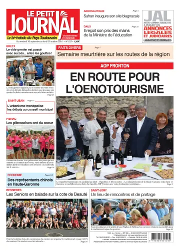 Le Petit Journal - L'hebdo du Pays Toulousain - 30 Sep 2016