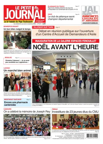 Le Petit Journal - L'hebdo du Pays Toulousain - 11 Nov 2016