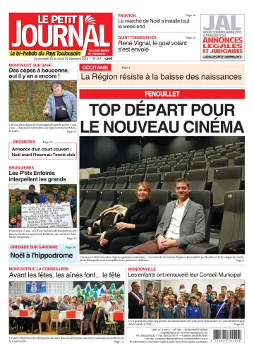 Le Petit Journal - L'hebdo du Pays Toulousain - 16 Dec 2016
