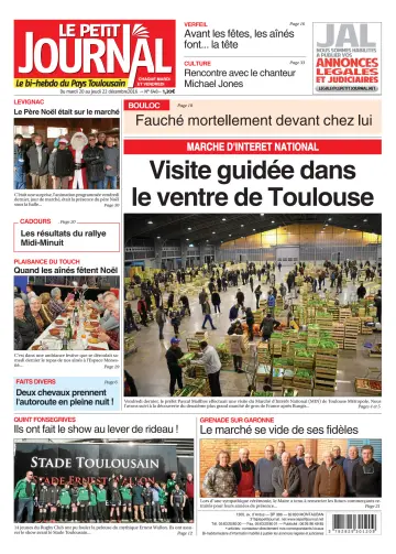 Le Petit Journal - L'hebdo du Pays Toulousain - 20 Dec 2016