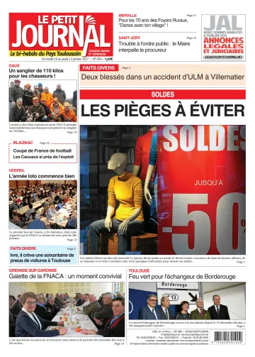 Le Petit Journal - L'hebdo du Pays Toulousain - 10 Jan 2017