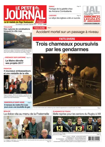 Le Petit Journal - L'hebdo du Pays Toulousain - 13 Jan 2017
