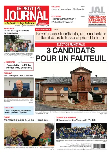Le Petit Journal - L'hebdo du Pays Toulousain - 31 Jan 2017