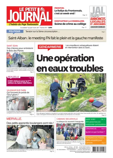 Le Petit Journal - L'hebdo du Pays Toulousain - 7 Apr 2017