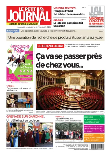 Le Petit Journal - L'hebdo du Pays Toulousain - 26 May 2017