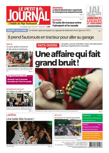 Le Petit Journal - L'hebdo du Pays Toulousain - 9 Jun 2017