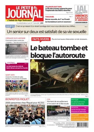 Le Petit Journal - L'hebdo du Pays Toulousain - 28 Jul 2017