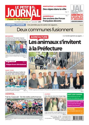 Le Petit Journal - L'hebdo du Pays Toulousain - 6 Oct 2017
