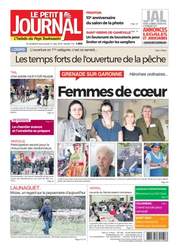 Le Petit Journal - L'hebdo du Pays Toulousain - 9 Mar 2018