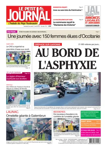 Le Petit Journal - L'hebdo du Pays Toulousain - 6 Apr 2018