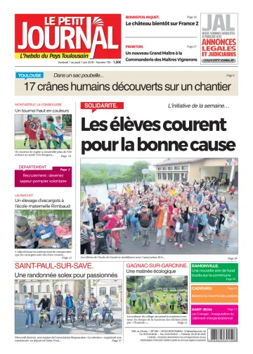 Le Petit Journal - L'hebdo du Pays Toulousain - 1 Jun 2018