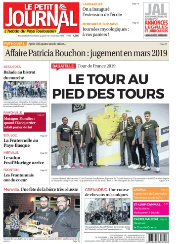 Le Petit Journal - L'hebdo du Pays Toulousain - 26 Oct 2018