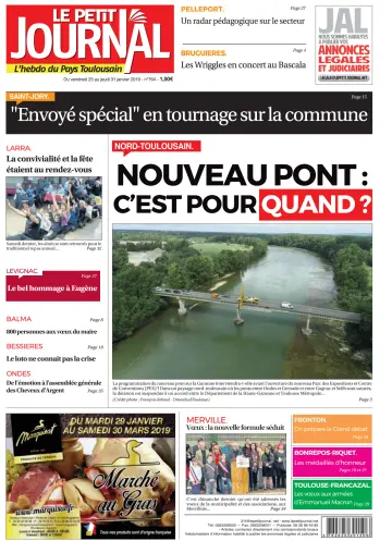 Le Petit Journal - L'hebdo du Pays Toulousain - 25 Jan 2019