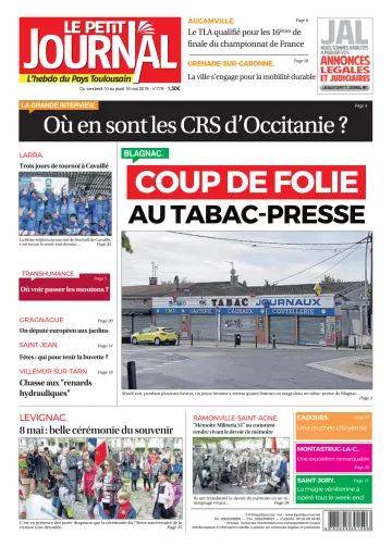 Le Petit Journal - L'hebdo du Pays Toulousain - 10 May 2019