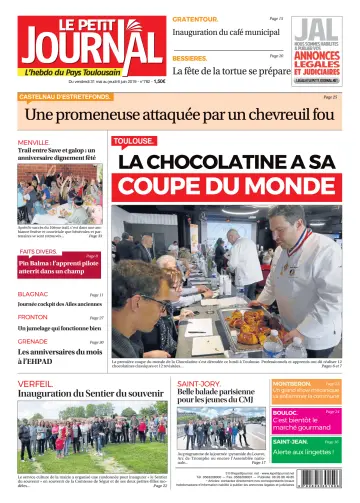 Le Petit Journal - L'hebdo du Pays Toulousain - 31 May 2019