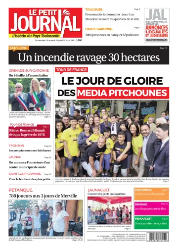 Le Petit Journal - L'hebdo du Pays Toulousain - 19 Jul 2019