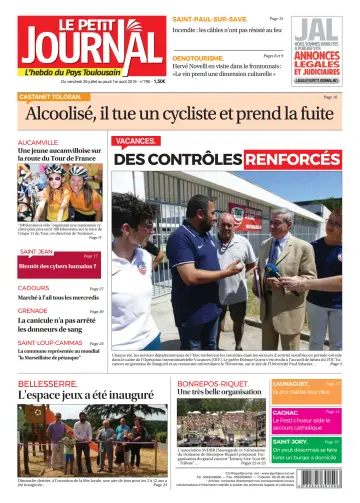 Le Petit Journal - L'hebdo du Pays Toulousain - 26 Jul 2019