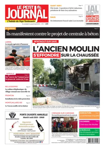 Le Petit Journal - L'hebdo du Pays Toulousain - 2 Aug 2019
