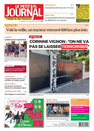 Le Petit Journal - L'hebdo du Pays Toulousain - 9 Aug 2019