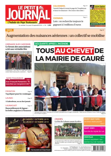 Le Petit Journal - L'hebdo du Pays Toulousain - 13 Sep 2019
